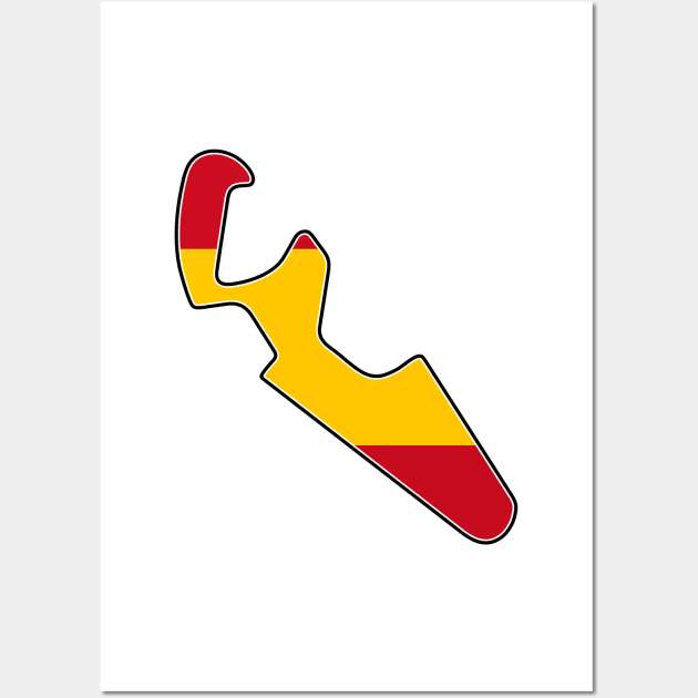 Motorland Aragon [flag] Wall Art by sednoid